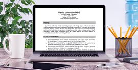 You can view CV examples created by our professional CV writing service