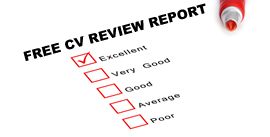 Our free CV review will assist you secure interviews through job sites